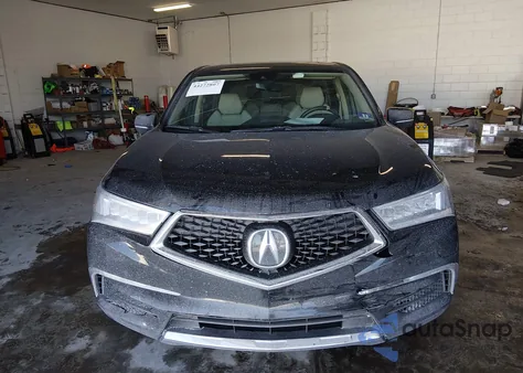 2019 Acura Mdx Standard z USA, uszkodzony, nr VIN 5J8YD4H32KL021738